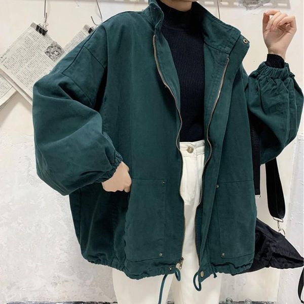 oversized streetwear jackets women solid loose turn-down collar plus size daily coats style sun-proof harajuku all-match, Black;brown
oversized streetwear jackets women solid loose turn-down collar plus size daily coats style sun-proof harajuku all-match, Black;brown