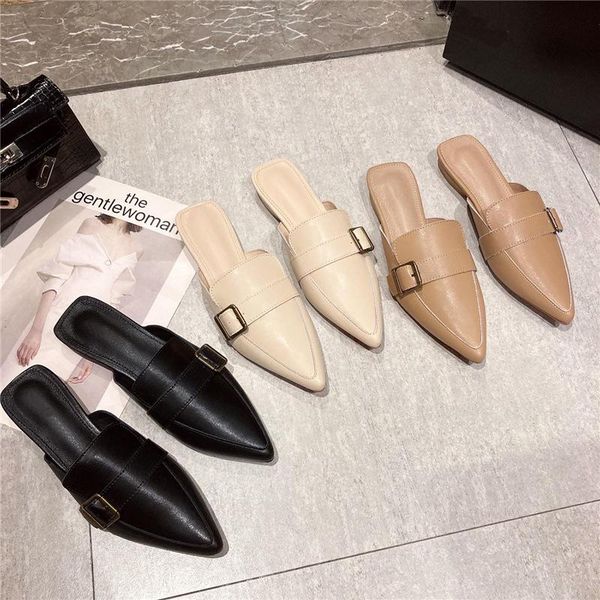 slippers pu shoes soft square heel platform med low pointed toe slipers women comfort block genuine leather 2021 concise rubber, Black
slippers pu shoes soft square heel platform med low pointed toe slipers women comfort block genuine leather 2021 concise rubber, Black