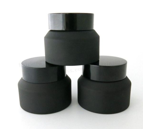 15g 30g 50g frost black glass cream jar with lids white seal insertion container cosmetic packaging glass cream pot
15g 30g 50g frost black glass cream jar with lids white seal insertion container cosmetic packaging glass cream pot