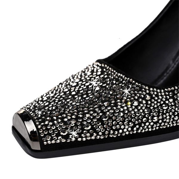 european-style, feast of heels, thick metal, head, female rhinestones, unique shoes. tu8a, Black
european-style, feast of heels, thick metal, head, female rhinestones, unique shoes. tu8a, Black