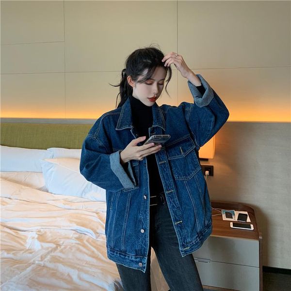 women's jackets women denim jacket oversize pocket blue turn down collar, Black;brown
women's jackets women denim jacket oversize pocket blue turn down collar, Black;brown
