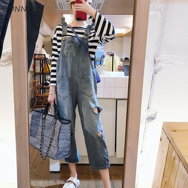women's jumpsuits & rompers women straight hole simple all-match pockets korean style womens harajuku strrtwear student trendy, Black;white
women's jumpsuits & rompers women straight hole simple all-match pockets korean style womens harajuku strrtwear student trendy, Black;white