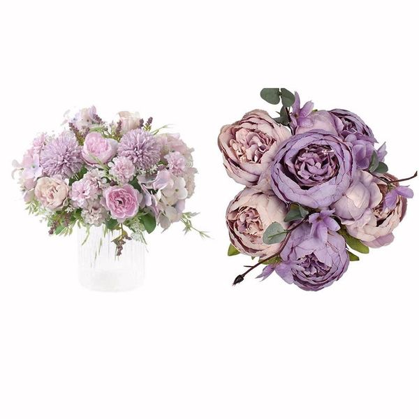 decorative flowers & wreaths 3packs artificial fake peony silk hydrangea bouquet decor with vintage
decorative flowers & wreaths 3packs artificial fake peony silk hydrangea bouquet decor with vintage