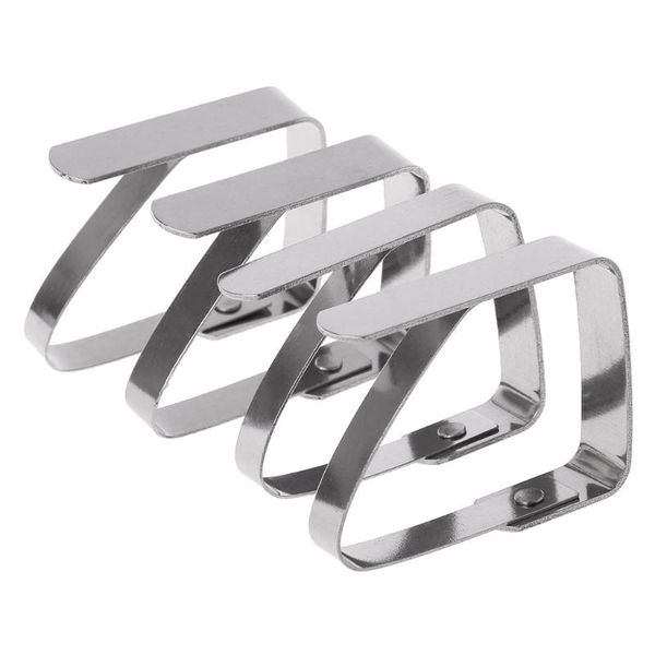 table cloth 4pcs tablecloth clip cover spring loaded clamp holder stainless steel tool
table cloth 4pcs tablecloth clip cover spring loaded clamp holder stainless steel tool