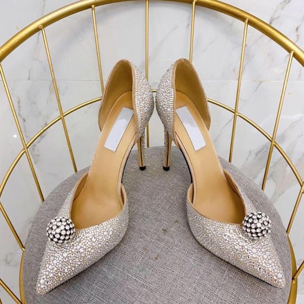 dress shoes zapatos de mujer leather pumps high thin heels pointed toes crystal shallow woman bling party, Black
dress shoes zapatos de mujer leather pumps high thin heels pointed toes crystal shallow woman bling party, Black