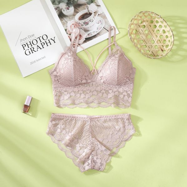 lace underwear sets women new lingerie suits one-piece padded bra soft panties, Black;white
lace underwear sets women new lingerie suits one-piece padded bra soft panties, Black;white