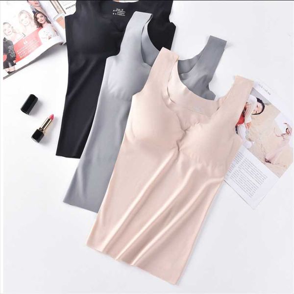 camisoles & tanks ice silk tank women tee camisole comfortable sleep cami wireless lingerie push up seamless padded vest crop feminino, Black;white
camisoles & tanks ice silk tank women tee camisole comfortable sleep cami wireless lingerie push up seamless padded vest crop feminino, Black;white