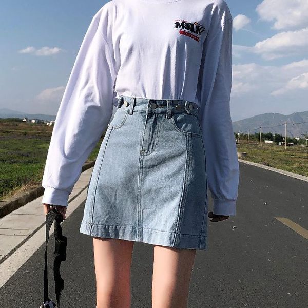 skirts guuzyuviz summer mini skirt high waist denim harajuku korean casual plus size jean for ladies, Black
skirts guuzyuviz summer mini skirt high waist denim harajuku korean casual plus size jean for ladies, Black