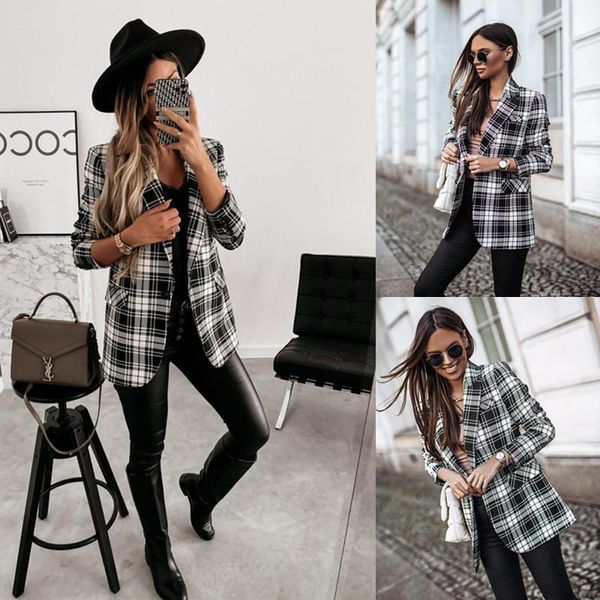 women's suits & blazers suit women blazer jackets for e girls fall 2021women winter clothes plaid plus size coat, White;black
women's suits & blazers suit women blazer jackets for e girls fall 2021women winter clothes plaid plus size coat, White;black