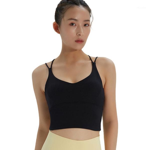 women sports bras back strappy padded yoga bralette femme fitness workout running active underwear crop brassiere outfit
women sports bras back strappy padded yoga bralette femme fitness workout running active underwear crop brassiere outfit