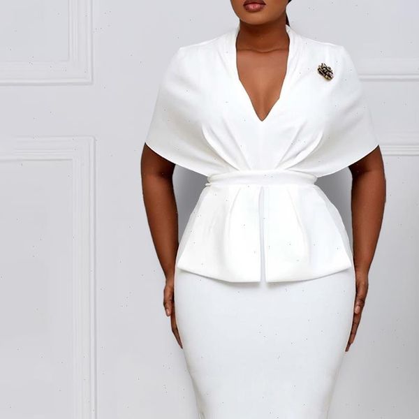 women slim dresses elegant bodycon classy ladies office work wear v neck large size fashion new peplum navy blue white 3xl xxl, Black;gray
women slim dresses elegant bodycon classy ladies office work wear v neck large size fashion new peplum navy blue white 3xl xxl, Black;gray