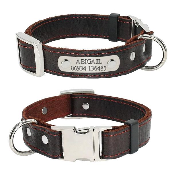 custom leather dog collar personalized id tag dog collar engraved nameplate pet collars with handle for medium large dogs
custom leather dog collar personalized id tag dog collar engraved nameplate pet collars with handle for medium large dogs