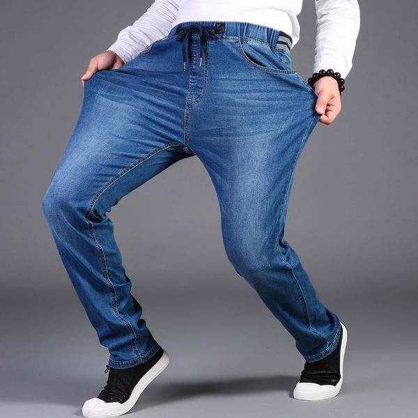 men's jeans men pants large size 44 46 48 trousers high strech elastic waist denim straight 6xl 7xl 8xl 9xl, Blue
men's jeans men pants large size 44 46 48 trousers high strech elastic waist denim straight 6xl 7xl 8xl 9xl, Blue