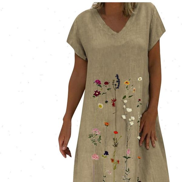 fashion women plus size dress boho dresses colorful print short sleeves v neck casual short dress vestidos de verano robe femme, Black;gray
fashion women plus size dress boho dresses colorful print short sleeves v neck casual short dress vestidos de verano robe femme, Black;gray