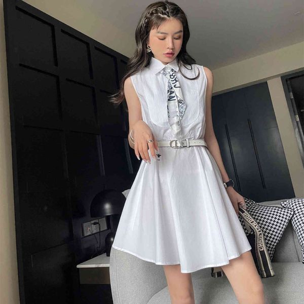 dress d family 2021 summer palace style ruffled sleeveless shirt and skirt, White;black
dress d family 2021 summer palace style ruffled sleeveless shirt and skirt, White;black