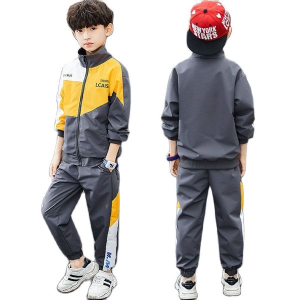 spring & autumn polyester boy sets new 2021 handsome double windproof slim patchwork two-piece casual childrens clothing, White
spring & autumn polyester boy sets new 2021 handsome double windproof slim patchwork two-piece casual childrens clothing, White