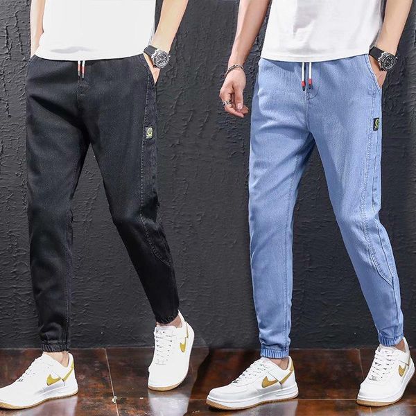 men's jeans cargo pants streetwear fashion harajuku cotton jogger harem pant hip hop elastic waist jean trousers men, Blue
men's jeans cargo pants streetwear fashion harajuku cotton jogger harem pant hip hop elastic waist jean trousers men, Blue