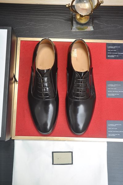 retro genuine leather men shoes lace-up business luxury dress men oxfords shoes male formal shoes, Black
retro genuine leather men shoes lace-up business luxury dress men oxfords shoes male formal shoes, Black