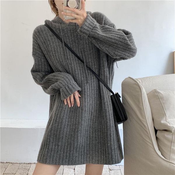 women's sweaters sweater design sense of minority autumn and winter 2021 loose wear soft waxy lazy knit top, White;black
women's sweaters sweater design sense of minority autumn and winter 2021 loose wear soft waxy lazy knit top, White;black