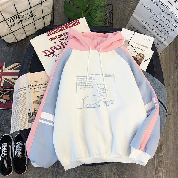 women's sweaters jchb cute print hoodie women sweatshirt autumu streetwear long sleeve hoodies pullover girls oversize color patc, White;black
women's sweaters jchb cute print hoodie women sweatshirt autumu streetwear long sleeve hoodies pullover girls oversize color patc, White;black