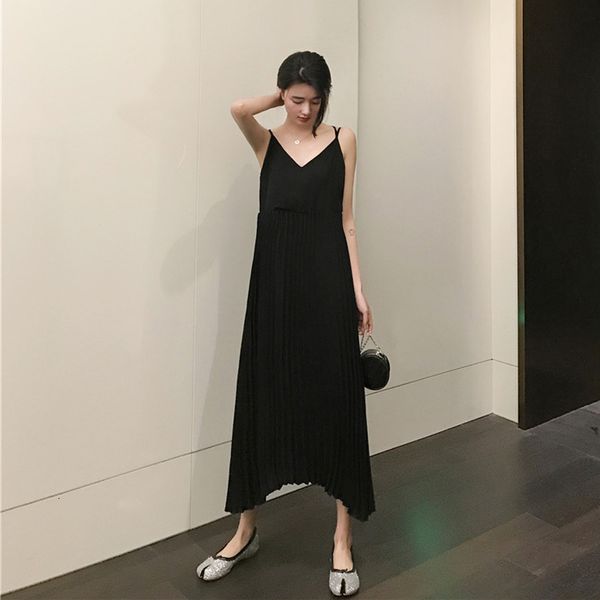 maxi ladies' with no back sleeves with v-neck long chiffon es plissed plus size fr4n, Black;gray
maxi ladies' with no back sleeves with v-neck long chiffon es plissed plus size fr4n, Black;gray