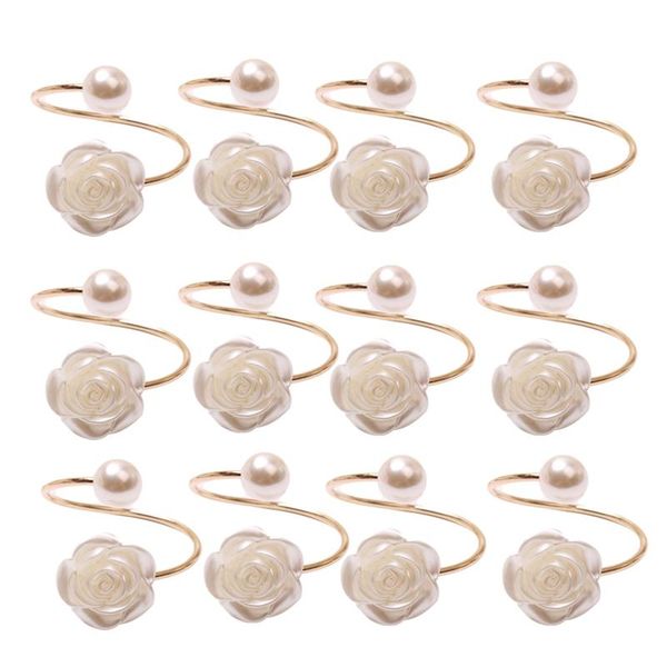 12pcs/lot wedding pearl rose flower napkin buckle napkin ring decoration circle
12pcs/lot wedding pearl rose flower napkin buckle napkin ring decoration circle