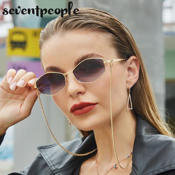 sunglasses irregular metal small frame with chain women 2021 fashion rhombic sun glasses for female punk shades, White;black
sunglasses irregular metal small frame with chain women 2021 fashion rhombic sun glasses for female punk shades, White;black