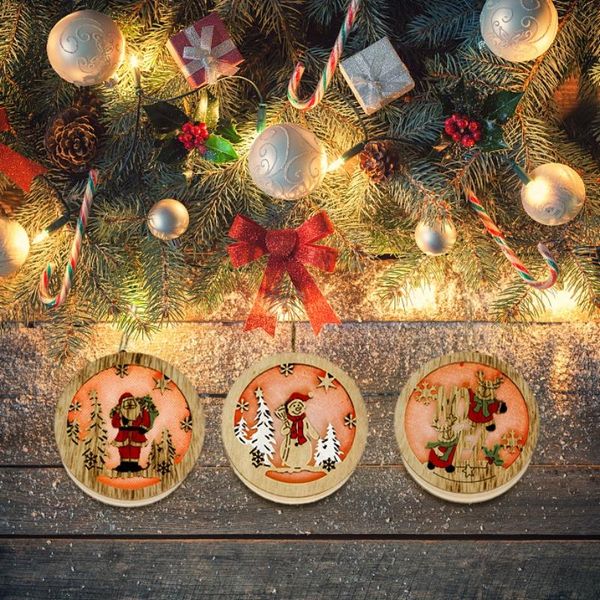 christmas decorations round santa claus ornaments led light hanging decor tree wood luminous decoration kid &66
christmas decorations round santa claus ornaments led light hanging decor tree wood luminous decoration kid &66