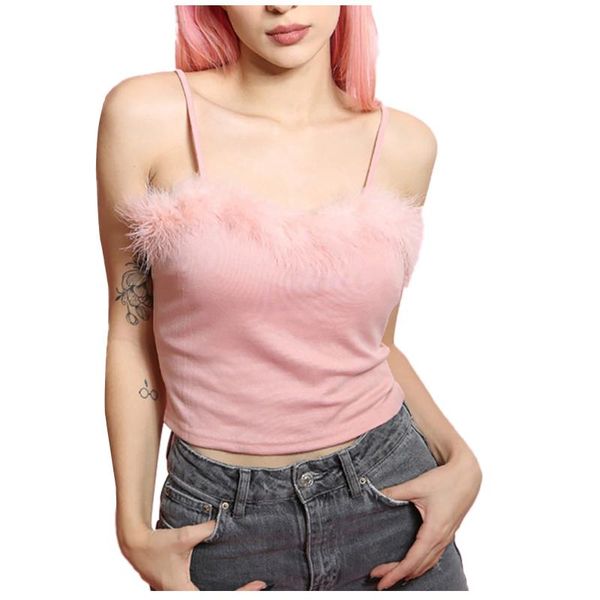 women's tanks & camis fashion bodysuit piece solid color fleece small camisole slim fit all-match pure fluffy, White
women's tanks & camis fashion bodysuit piece solid color fleece small camisole slim fit all-match pure fluffy, White
