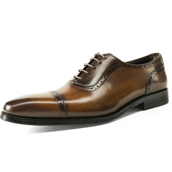 dress shoes 2021 winter men oxford real luxury genuine leather breathable handmade wedding business suit formal for male, Black
dress shoes 2021 winter men oxford real luxury genuine leather breathable handmade wedding business suit formal for male, Black