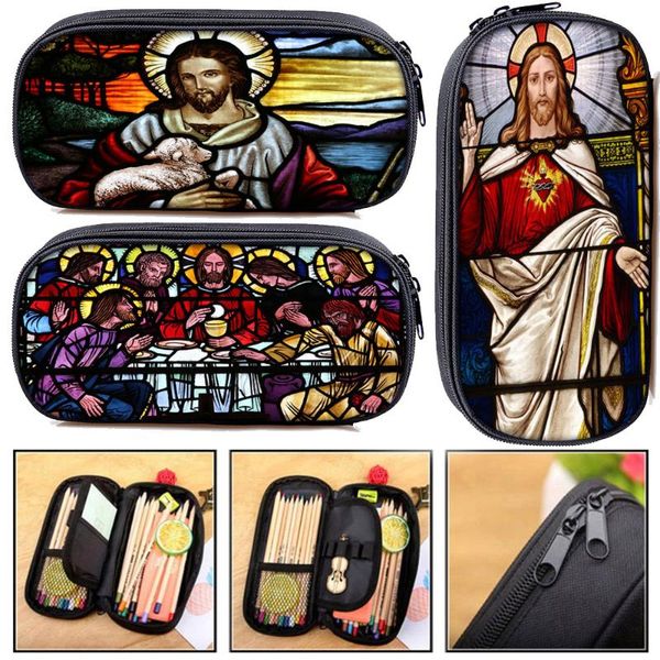 vintage jesus religious printing cosmetic bag women makeup bags young boys and girls pencil bag school case kids stationary bags
vintage jesus religious printing cosmetic bag women makeup bags young boys and girls pencil bag school case kids stationary bags