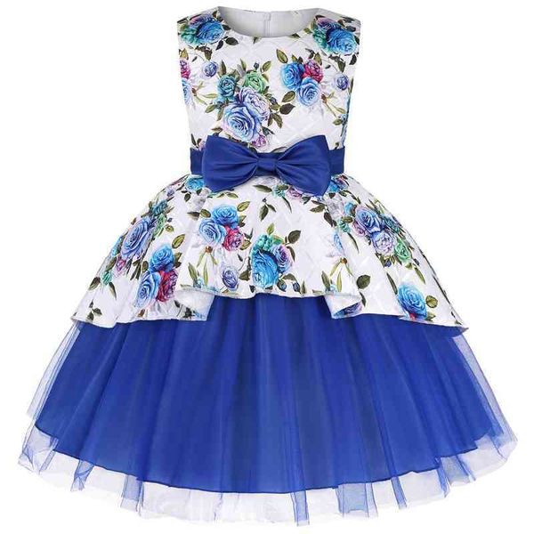 2019 new girls' flower printed princess dress bow children's evening dress, Red;yellow
2019 new girls' flower printed princess dress bow children's evening dress, Red;yellow