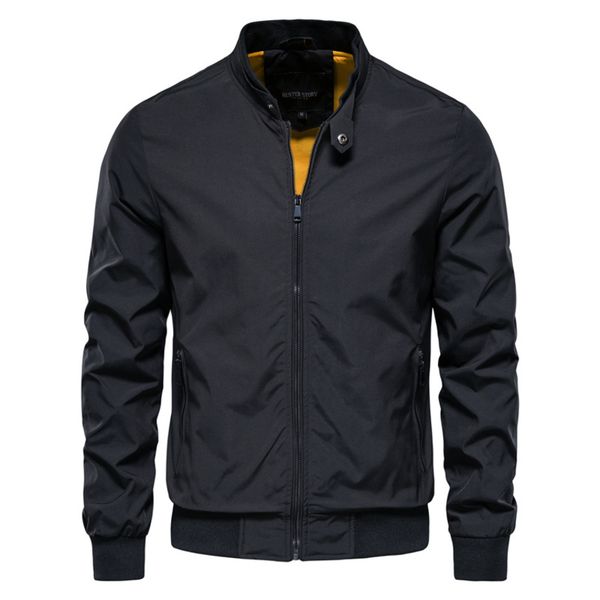 aiopon solid color baseball et casual stand collar bomber s autumn slim fit ets for men, Black;brown
aiopon solid color baseball et casual stand collar bomber s autumn slim fit ets for men, Black;brown
