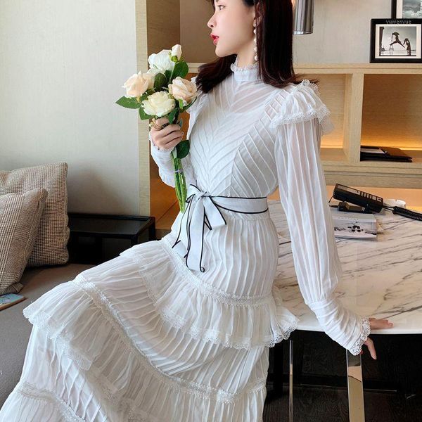 casual dresses white chiffon dress fancy elegant quality high end lady good long vintage design lantern sleeve robe longue vestido largo, Black;gray
casual dresses white chiffon dress fancy elegant quality high end lady good long vintage design lantern sleeve robe longue vestido largo, Black;gray