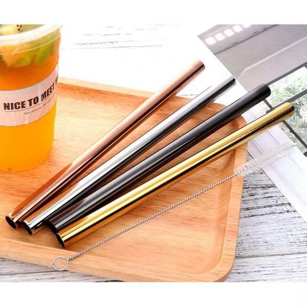 drinking straws 100pcs stainless steel straw wholesale reusable gold metal food grade juicy party brush set bar
drinking straws 100pcs stainless steel straw wholesale reusable gold metal food grade juicy party brush set bar
