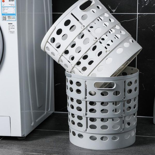 storage baskets foldable laundry basket with handle bathroom dirty clothes bin plastic hollow hamper sundries organizer
storage baskets foldable laundry basket with handle bathroom dirty clothes bin plastic hollow hamper sundries organizer