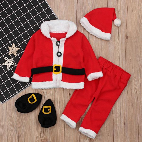 clothing sets good quality born clothes 4pcs santa claus cosplay costume toddler suit for boys girls climbing christmas, White
clothing sets good quality born clothes 4pcs santa claus cosplay costume toddler suit for boys girls climbing christmas, White