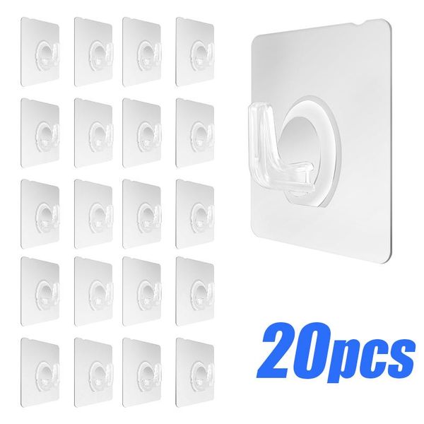 hooks & rails 10/20pcs self adhesive door wall hangers 5x5cm transparent seamless sucker suction cup hanger for kitchen bathroom
hooks & rails 10/20pcs self adhesive door wall hangers 5x5cm transparent seamless sucker suction cup hanger for kitchen bathroom