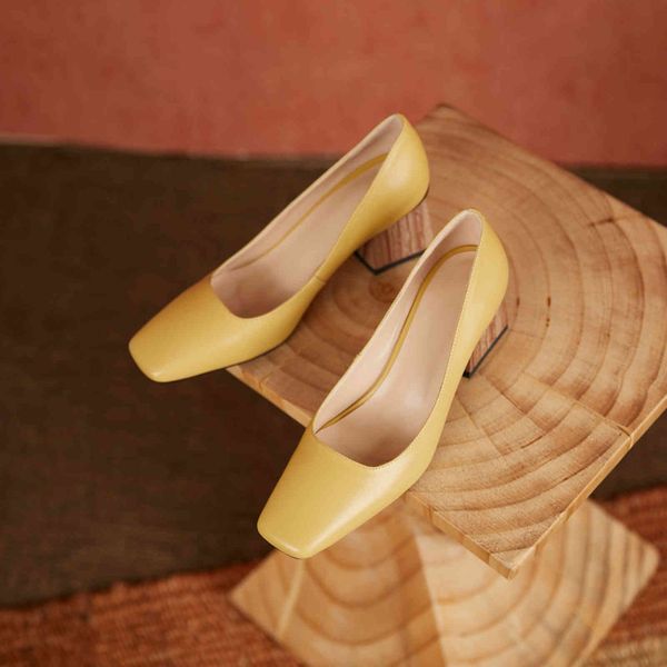 dress shoes qutaa sapatos femininos de couro legÃtimo, calçados quadrados enfiar, linha primavera e outono 00w2, Black 
dress shoes qutaa sapatos femininos de couro legÃtimo, calçados quadrados enfiar, linha primavera e outono 00w2, Black