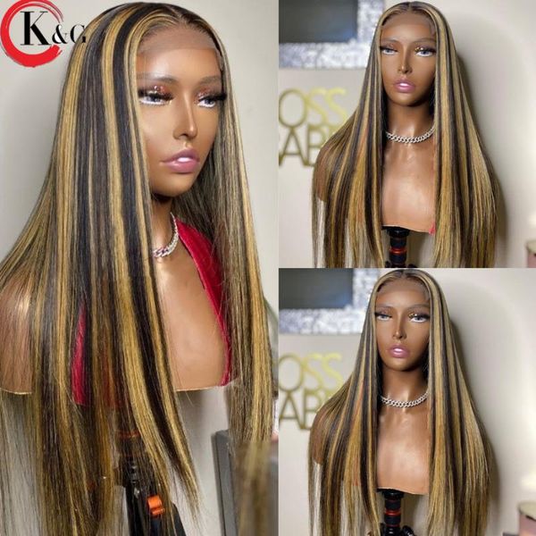 lace wigs kungang highlight part straight for women human hair brazilian 150% density "8-24" non-remy, Black;brown
lace wigs kungang highlight part straight for women human hair brazilian 150% density "8-24" non-remy, Black;brown