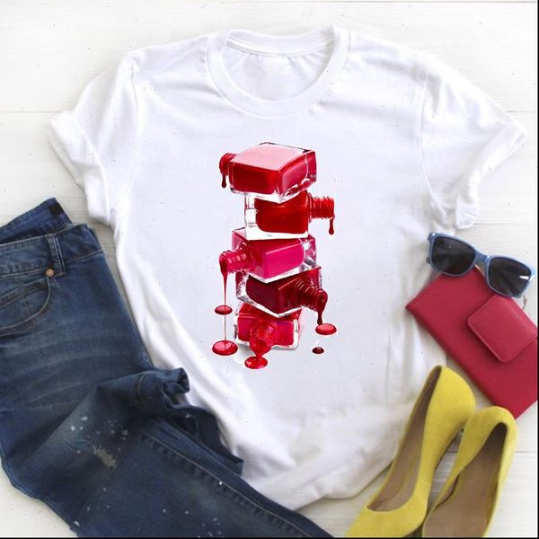 women 3d fingernail printing fashion 90s kawaii ladies summer t tee female shirt clothes tshirt womens graphic t shirt, White
women 3d fingernail printing fashion 90s kawaii ladies summer t tee female shirt clothes tshirt womens graphic t shirt, White