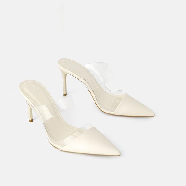 dress shoes autumn summer women sandals slides pointed toe transparent slip on slippers elegant pumps thin high heels sd1p, Black
dress shoes autumn summer women sandals slides pointed toe transparent slip on slippers elegant pumps thin high heels sd1p, Black