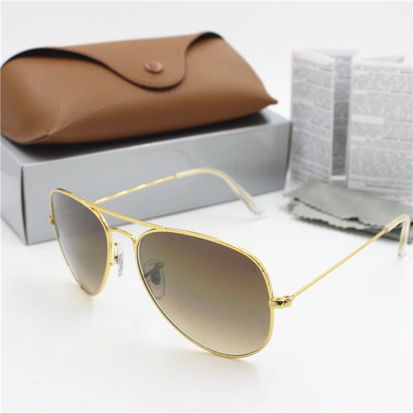 2021 new fashion retro goggles metal frame 62mm brown hd gradient lens uv400 protection brown box, White;black
2021 new fashion retro goggles metal frame 62mm brown hd gradient lens uv400 protection brown box, White;black