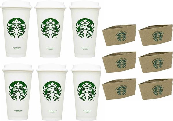 starbucks travel coffee cup reusable recyclable spill-proof bpa grande 16 oz pack of with sleeves bundlebdxj
starbucks travel coffee cup reusable recyclable spill-proof bpa grande 16 oz pack of with sleeves bundlebdxj