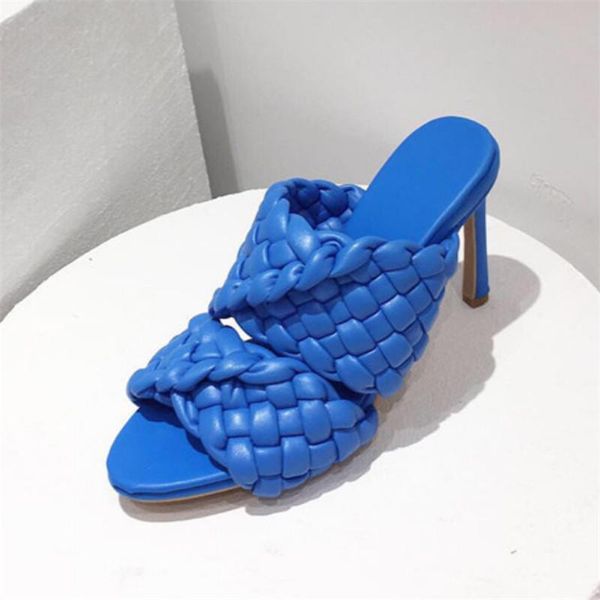 high heels shoes women handmade weave knitted slippers crossover summer party sandals 2021 runway mules zapatos mujer, Black
high heels shoes women handmade weave knitted slippers crossover summer party sandals 2021 runway mules zapatos mujer, Black