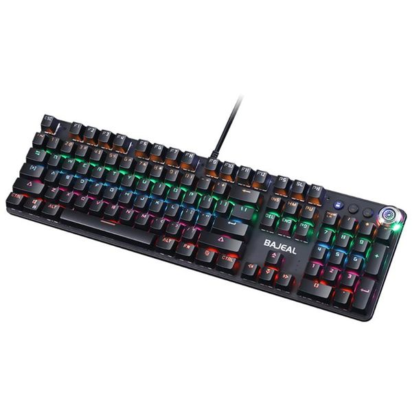 108 keys mechanical keyboard blue switch gaming keyboard rgb backlight wired keyboards for windows/mac pc laptop
108 keys mechanical keyboard blue switch gaming keyboard rgb backlight wired keyboards for windows/mac pc laptop