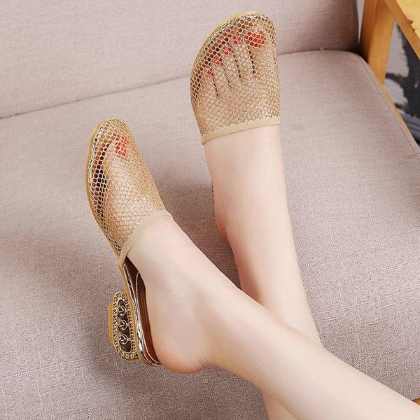 2021 spring summer slippers female middle fashion thick hollow mesh sandals slip simple slippers, Black
2021 spring summer slippers female middle fashion thick hollow mesh sandals slip simple slippers, Black