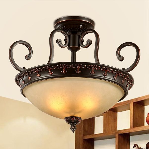 ceiling lights american country resin iron led lamp european retro glass e27*3 bedroom engraving decorative lighting
ceiling lights american country resin iron led lamp european retro glass e27*3 bedroom engraving decorative lighting