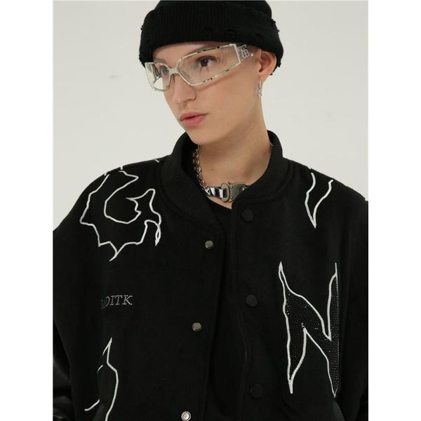 men's jackets spring jacket comfortable stitching casual embroidery simple trend girl baseball uniform, Black;brown
men's jackets spring jacket comfortable stitching casual embroidery simple trend girl baseball uniform, Black;brown