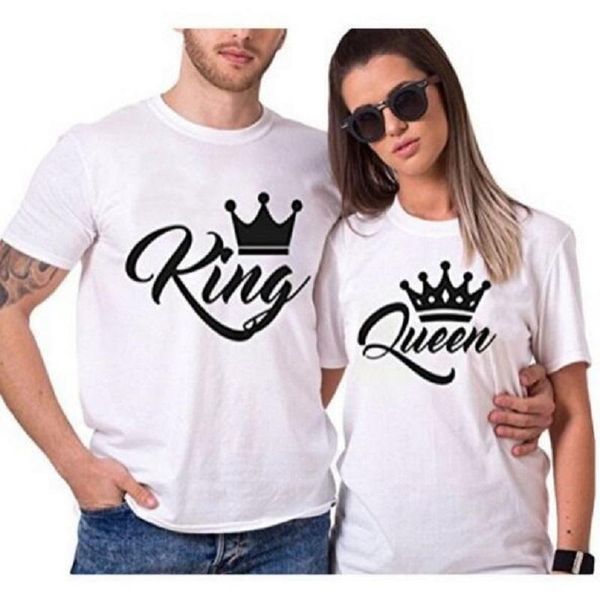 women's t-shirt crown printing youngster tee aesthetic 100% cotton grey couple t shirt male o collar female alternative designer, White
women's t-shirt crown printing youngster tee aesthetic 100% cotton grey couple t shirt male o collar female alternative designer, White